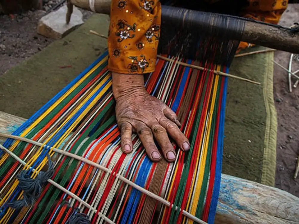 معرفی شغل جاجیم‌بافی